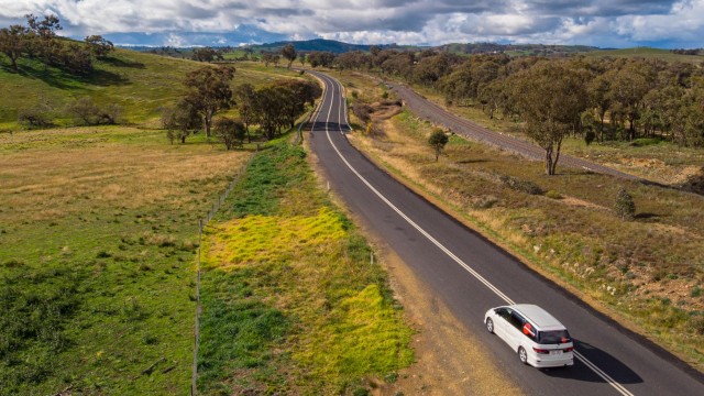 AU NSW road trip landing