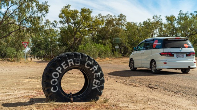Aussie road trip Coopers Creek