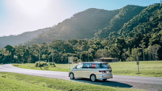 Aussie road trip green scenery