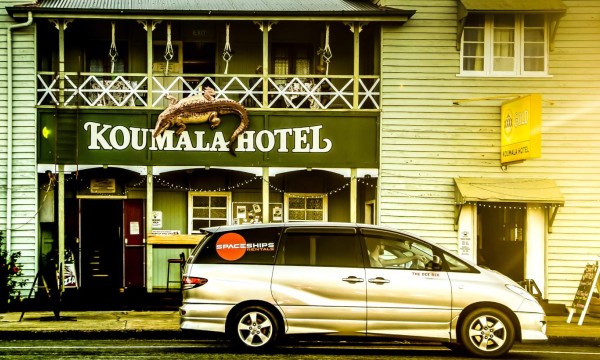 Beta 2S sunny road trip parked