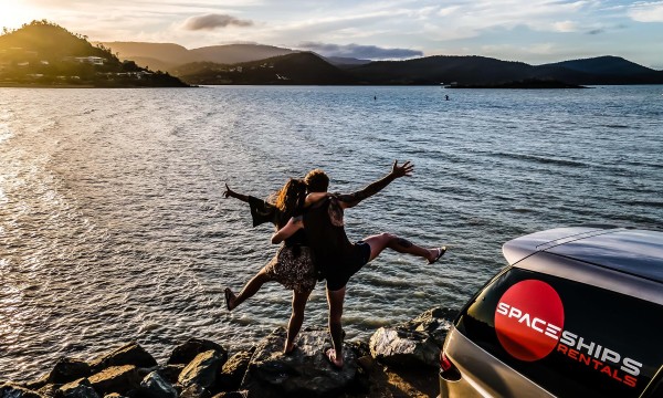 Space Travellers having fun