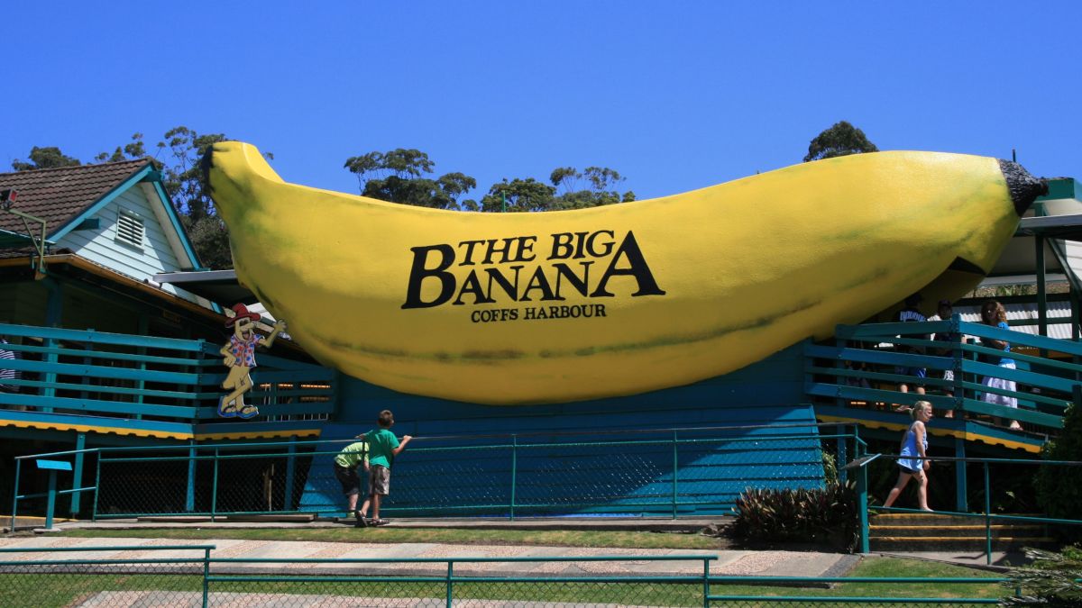 Big Banana at Coffs Harbour NSW by Matthijs Photography