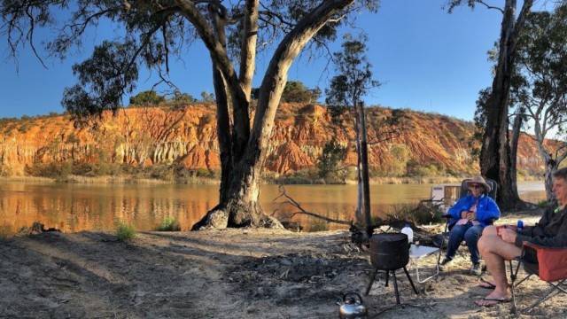 Murray river camping hero